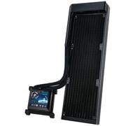 Kit di raffreddamento a liquido senza ventola Lian-Li HydroShift LCD 360N Schermo LCD IPS da 2,88" Nero