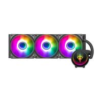 YEYIAN Sistema di Raffreddamento Liquido AIO per CPU Intel AMD Serie PC Gaming per Computer Desktop Silenzioso PWM | 3 Ventole ARGB 360mm | 2000 RPM | (Nuovo 2024)