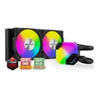 Kit di raffreddamento ad acqua Montech AIO 240 mm (nero) - Nouvo