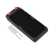 Kit di raffreddamento ad acqua per computer Sustvita, dissipatore di calore del radiatore in rame con scambiatore di calore liquido per un raffreddamento efficiente (240 mm)
