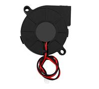 Kit di raffreddamento turbofan ad alta velocità con ventola di raffreddamento radiale DC 12V 24V da 50 mm con basso rumore per stampanti 3D, hot end, estrusori, dissipatori di (24 V.)