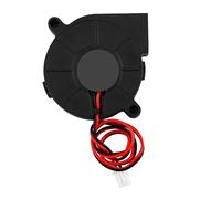 Kit di raffreddamento turbofan ad alta velocità con ventola di raffreddamento radiale DC 12V 24V da 50 mm con basso rumore per stampanti 3D, hot end, estrusori, dissipatori di (12v)