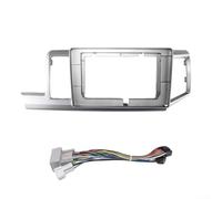 Kit di regolazione audio e pannello di navigazione per Honda Stepwgn Buwei 2009 - 2015 guida a destra 10,1 pollici 2DIN ABS argento installazione telaio con cablaggio di alimentazione moderno
