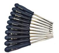 Kit di regolazione del carburetore, set di strumenti multi-testa, 10/11 cacciaviti per carburetore professionale per moto, carburetor cleaner strumenti di riparazione carberature (colore : 11 pezzi