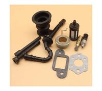 Kit di regolazione della portata del filtro tubo flessibile carburante dell'olio adatto for MS250 MS230 MS210 MS 250 230 210 025 023 021 Parti for motosega