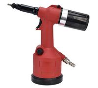 Kit di regolazione per dadi per rivetti pneumatici, pistola rivettatrice professionale ad aria resistente, pistola rivettatrice pneumatica in lega di zinco, strumento per rivetti per dadi per piastre
