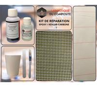 Kit Di Resina Epossidica Anti UV + Carbonio kevlar + Tessuto Delaminage +