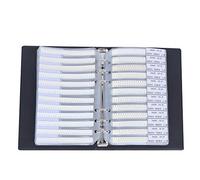 Kit di Resistenze 0201 Serie, Assortimento 170 Valori, Organizer Portatile per Componenti Elettronici, Nero