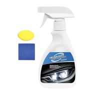 Kit Di Restauro Dei Fari Auto - Spray Per Restauro Faro Da 355 Ml | Detergente Per Proiettori Di Lunga Durata, Kit Di Restauratore Di Lenti Facili Da Usare, Spray Di Ristrutturazione Con Spugna E Asci
