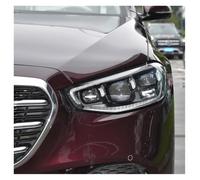 Kit di restauro faro Coprifaro in vetro trasparente for fari auto, compatibile con Mercedes Benz Classe S W223 S320 S450 S500 2021 2022 Sostituzione OE(1PCS left side)