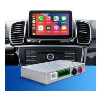 Kit di retrofit Wireless CarPlay Android Auto per Mercedes Benz 2014-2017 | Plug &play Adattatore CarPlay Wireless per Mercedes Benz sistema NTG 5.0/5.1 COMAND 2014-2017 con SWC WiFi Bluetooth Siri GPS