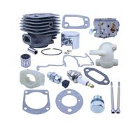 Kit di revisione del carburatore del pistone del cilindro di grande diametro da 52 mm adatto for 266XP 266 266SE XP SE 61 parti distanziatore for motosega