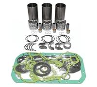 Kit di revisione e ricostruzione 1Set D1301 compatibile con motore Kubota D1301 D1301DA trattore L295DT L295F L305DT kit di rivestimento e pistone e kit boccole