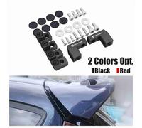 Kit di rialzo per spoiler alare BEVINSEE per Ford Fiesta Mk6/Mark VI ST (UE) per Ford Fiesta MK7 e MK7.5 Fiesta ST180 (UK)