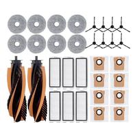 Kit di ricambi compatibili con l'aspirapolvere robot JONR: spazzola principale, spazzole laterali, filtro HEPA, panno for mocio, sacchetto for la polvere