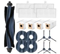 Kit di ricambi for aspirapolvere eufy Robot Vacuum for aspirapolvere Omni C20. Include spazzola principale, spazzole laterali, filtri, panni for mocio e sacchetti (A).