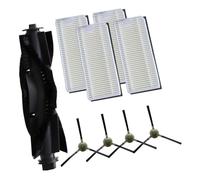 Kit di ricambi for aspirapolvere robot Lefant U180 M2 M1 Pro M2 Plus LS1 N3 OKP K8 K7 con set di sostituzione del filtro della spazzola laterale principale(A)