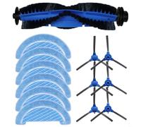 Kit di ricambi per aspirapolvere con spazzola a rullo, spazzole laterali e filtri per modelli Cecotec 990 Vital e 999 Vital (F)