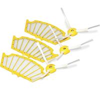 Kit di ricambi per iRobot Roomba serie 500 (3 spazzole laterali, 3 filtri)
