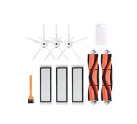 Kit di ricambi per robot aspirapolvere Mi Roborock S6/ S5/ E2/ E35 10 pezzi, 3 spazzole laterali a 5 bracci, 3 filtri, 2 spazzole a rullo, 1 spazzo...