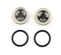 Kit di ricambio 2 x 18 mm cilindro maestro freno moto vetro vista e guarnizione