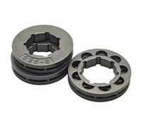 Kit di ricambio 3 pezzi 325 9 denti 22 mm ruota dentata compatibile con Stihl Husqvarna Jonsered Homelite STD Spline motosega parti