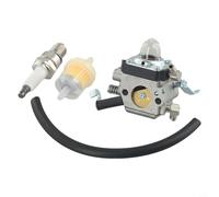 Kit di ricambio carburatore per seghe Wacker BS50-2, BS50-2i, BS60-2, BS60-2i, BS70-2i e per seghe taglio calcestruzzo HDA 242/252 - Include tubo carburante,