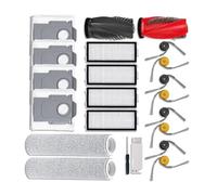Kit di ricambio, compatibile con Roborock, compatibile con Qrevo, Curv 2 Flow - Spazzola principale, laterale, filtro, scopa a rullo e sacchetto for la polvere Accessori Vacuu