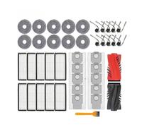 Kit di ricambio Compatibile con Roborock Qrevo Curv/S5X, Set 5-in-1(43pcs)