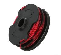 Kit di ricambio con 6 bobine e 2 coperture per tagliabordi Hyper Tough HT18-401-004-01, filo in nylon da 1,6 mm con capacità di 8,2 m, compatibile con serie WG105-WG120, materiale ABS per prato e