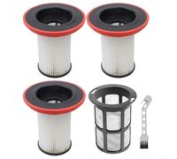 Kit di ricambio con filtro HEPA per aspirapolvere senza fili Bosch 8, copertura schermo filtro e spazzola di pulizia per modelli BBS1 BBS8 BCS1 BCS8 BKS8 (B)