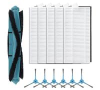 Kit di ricambio da 12 pezzi per Cecotec, per Conga 7490 per Immortal/8290 per aspirapolvere Immortal, 1 spazzola principale, 5 filtri, 6 spazzole laterali