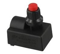 Kit di ricambio for accenditore a impulsi elettronico a pulsante for stufa da esterno a gas, barbecue, grill, con cavo resistente alla temperatura, 200 ℃, batteria AAA, nero(NB700C1)