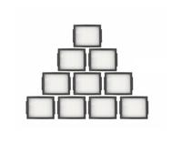 Kit Di Ricambio for Accessori for Aspirapolvere Compatibile Con IRobot Roomba I Series I7 I7+ I3 I4 I8 E5 E6 J7 J7+ Plus Robotics Home Appliance(10 HEPA)