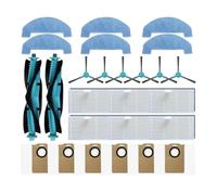 Kit di ricambio for aspirapolvere 26 pezzi compatibile con Ultenic T20 Pro: spazzola principale, spazzola laterale, filtro HEPA, panno for la pulizia, sacchetto for la polvere