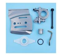 Kit di ricambio for barra pompa olio, ingranaggio a vite senza fine for Hus 385 390 372 XP 365 371 362 570 575 576XP, guida for motosega