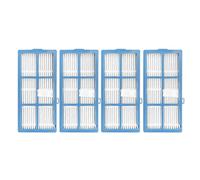 Kit di ricambio for filtro in tessuto for spazzola principale e spazzola laterale, compatibile con BlitzWolf BW-VC3, accessori for aspirapolvere robot(4pcs filter)
