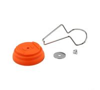 Kit di ricambio in plastica per decespugliatore, copertura di sicurezza con regolazione multi-angolo, protezioni per la testa per alimentazione da giardino (1 set)