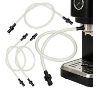 Kit Di Ricambio Montalatte | Con Connettori E Tubi In Silicone | Tubo Per Montalatte Della Macchina Da Caffè,per Casa Ufficio Cucina Bar Appartamento Feste Vacanza
