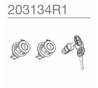 Kit Di Ricambio Per 3 Serrature Shad Per Baule E Valigie Laterali Sp Per Moto