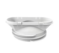Kit di Ricambio per Adattatore per climatizzatore per finestre Adattatore per Tubo di Scarico del Condizionatore per Tubo flessibile da 5,9 "/5" per uscita del condizionatore d'aria