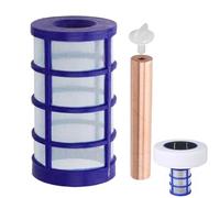 Kit di Ricambio per anodo di Rame, 6,7 cm, Ricambio per Piscina Solare, ionizzatore per Piscina, per purificazione 'Acqua, Pulizia Spa, Manutenzione qualità del Ambiente Acquatico