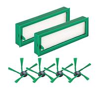 Kit di ricambio per aspirapolvere adatto per 6 pezzi di accessori/ricambi Vorwerk Folletto VR200, parti e accessori per aspirapolvere Vorwerk Folletto VR200 (Color : Green) (Color : Green)
