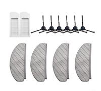 Kit di ricambio per aspirapolvere DEEBOT N20 N20 Plus con 2, 4 panni mocio, 6 spazzole laterali