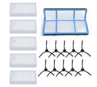 Kit di ricambio per aspirapolvere MEDION MD 18500 MD 18600 MD18501 MD16192 con rete prefiltro e spazzole