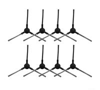 Kit di ricambio per aspirapolvere Uninell UR3 con spazzole laterali in nylon, per una migliore raccolta di polvere su bordi e angoli, confezione da 8