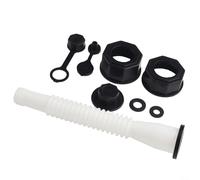 Kit di ricambio per bocchetta del gas, con punta flessibile, in plastica, compatibile con Blitz Midwest, contenitori per scettro per rifornimento di carburante per attrezzi per la cura del prato