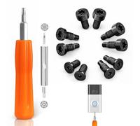 Kit di ricambio per cacciavite per campanello con 10 viti di ricambio, a doppia estremità T6 e T15, compatibile con R-ng 2a generazione, campanello 2/pro campanello 3 campanello 4 e Pro & Elite e