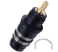 Kit di ricambio per cartuccia doccia termostatica Hansgrohe 98282000 - Rubinetto cromato per doccia con nucleo valvola termostatica, parti per il bagno per prestazioni ottimali