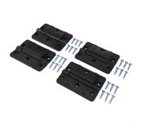 Kit di ricambio per cerniera di raffreddamento per BMX Igloo 150-165 Quart - Cerniere meccaniche in plastica e viti per attrezzi da campeggio (4 pezzi)